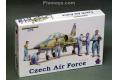 EDUARD 7501 1/72 捷克.空軍 飛行員與地群作業人物