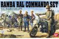 BANDAI 146729 1/35 鋼彈場景系列 Vol.2-- 吉翁公國軍 藍巴拉爾游擊隊 RAMBA RAL COMMANDO SET