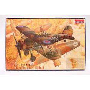 RODEN 408 1/48 WW II英國.葛洛斯特飛機 '格鬥者'MK.I戰鬥機