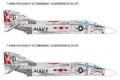 ACADEMY 12323 1/48 美國.海軍 F-4J'鬼怪/幽靈II'戰鬥轟炸機/第VF-102中隊式樣