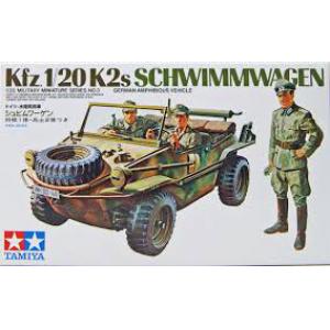 TAMIYA 35003 1/35 WW II德國.陸軍 Kfz.1/20 k2s水路兩棲吉普