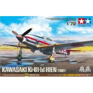 TAMIYA 60789 1/72 WW II日本.帝國陸軍 川崎重工 KI-61-Id'飛燕'戰鬥機