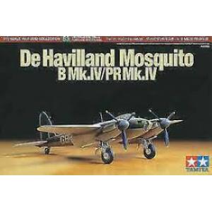 TAMIYA 60753 1/72 WW II英國.空軍 迪哈維蘭 '蚊'B MKIV/PR MK.IV戰鬥轟炸機