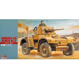 HASEGAWA 31124-MT-24 1/72 WW II英國.陸軍 戴姆勒MK-II輪式裝甲車