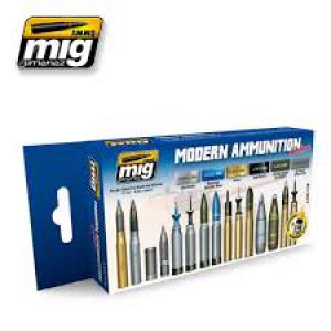 A.MIG-7129 現代砲彈顏色組 MODERN AMMUNITION COLORS