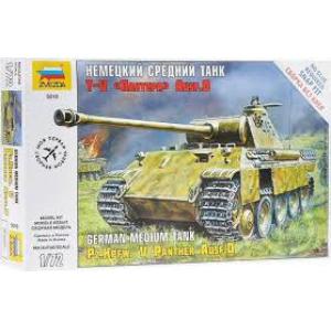 ZVEZDA 5010 1/72 WW II德國.陸軍 Pz.Kpfw.V Ausf.D 五號D型'黑豹'中型坦克