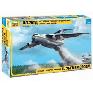 ZVEZDA 7029 1/144 俄羅斯.空軍 伊留申公司IL-76TD''運輸機/救火機式樣@@