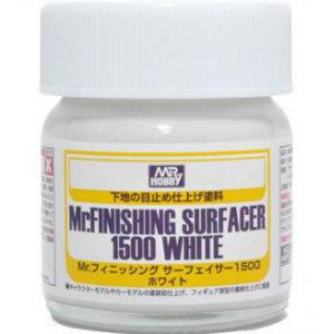 GUNZE SF-291  #1500 白色液態補土 MR.BASE WHITE 1500