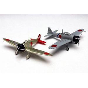 PLATZ WF-45 1/144 WW II日本.帝國海軍 A5M'96式'+A6M'零式'21型戰鬥機/2015年夏季.限量生產版