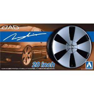 AOSHIMA 054277 1/24 #63 D.A.D公司 ZUENGLEIN 20英吋輪框及輪胎