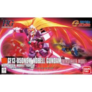BANDAI 5057401 HGFC版#129 1/144 GF13-050NSW 諾貝爾鋼彈(狂戰士模式) NOBELL GUNDAM