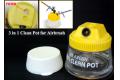 世穎實業/SHENG HS-777 大容量噴筆清洗壺 AIRBRUSH CLEANING POT(L)