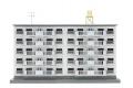 AOSHIMA 103814 1/150 住宅區建築物/2棟