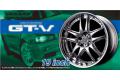 AOSHIMA 054628 1/24 #71 RAYS公司 VOLK RACING GT-V 19英吋輪框及輪胎