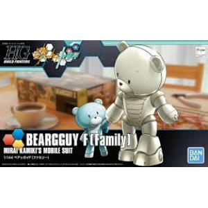 BANDAI 5055435 1/144 HGBF版--#022 熊亞凱F.家族 BEARGGUY F(FAMILY)
