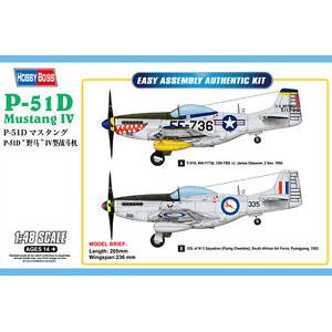 HOBBY BOSS 85806 1/48 美國.陸軍 P-51D'野馬'戰鬥機