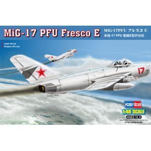 HOBBY BOSS 80337 1/48 蘇聯.空軍 米格MIG-17PFU'壁畫'E型戰鬥機