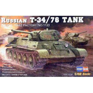 HOBBY BOSS 84806 1/48 WW II蘇聯.陸軍 T-34/76 /1942年112工廠生產型坦克