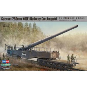 HOBBY BOSS 82903 1/72 WWII 德國.陸軍 K5(E)'列奧波德'列車炮