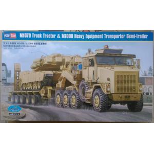 HOBBY BOSS 85502 1/35 美國.陸軍 M-1070重裝備運輸車及M-1000半拖掛車