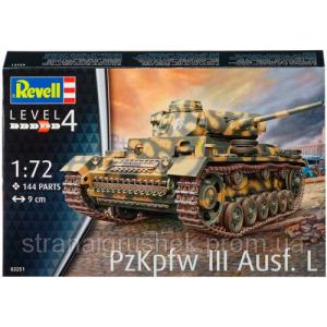 REVELL 03251 1/72 WW II德國.陸軍Pz.Kpfw III.Ausf.L'三號'L生產型坦克