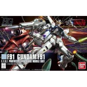 BANDAI 5057955 1/144 HGUC版--#167 F-91鋼彈 GUNDAM F-91