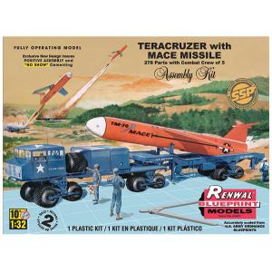 REVELL 85-7812 1/32 美國.洛克希德.馬丁公司 TM-16 MACE'馬斯/鬥牛士'巡弋飛彈+運載拖車組