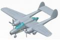 HOBBY BOSS 87262 1/72 WW II美國.陸軍 P-61B'黑寡婦'夜間戰鬥機