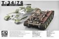 AFV CLUB 35S51 1/35 WW II蘇聯.陸軍 T-34/76/1942年112工廠生產型坦克