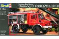 REVELL 07501 1/24 賓士汽車 '烏尼莫克'U-1300L TFL 8/18消防器材車...