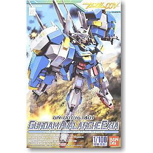 BANDAI 5057941 1/100 OO鋼彈系列--#09 GN-001/hs-A01 雪崩鋼彈 GUNDAM AVALANCE EXIA
