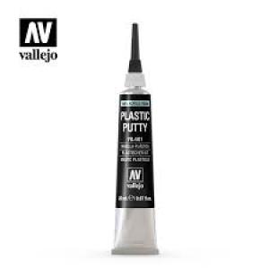 VALLEJO 70.401 塑膠補土 White PLASTIC PUTTY 白色