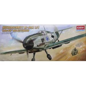 ACADEMY 2214 1/72 WW II德國.空軍 梅賽施密特公司BF-109.E3/4戰鬥機/付Sdk.Fz-2拖車