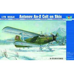 TRUMPETER 01607 1/72 蘇聯.安托諾夫公司 安二AN-2雪橇型運輸機