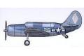 TRUMPETER 03407 1/700 WW II美國.海軍 SB2C'地獄潛水者'俯衝轟炸機