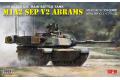 7月預定-麥田模型/RFM RM-5029 1/35 美國M1A2 SEP V2主戰坦克 (標準版,半拼接履帶)