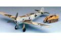 ACADEMY 2214 1/72 WW II德國.空軍 梅賽施密特公司BF-109.E3/4戰鬥機/付Sdk.Fz-2拖車