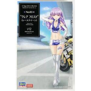 HASEGAWA 52217-SP-417 1/12 蛋機少女#03 賽車女郎'克萊爾.弗斯特'/限量生產