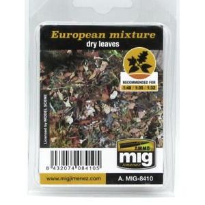 A.MIG-8410 1/32/35/48 混合的歐洲落葉 EUROPEAN MIXTURE DRY LEAVES