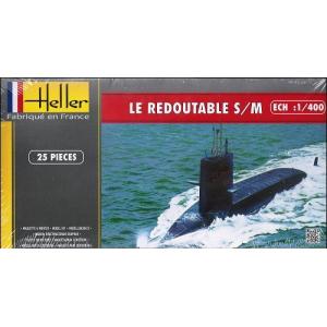 HELLER 81075 1/400 法國.海軍 '可畏級/LE REDOUTALE'S/M 彈道飛彈潛水艇