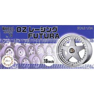 FUJIMI 193519 1/24 輪胎系列--#10 OZ公司 18英吋FUTURA輪框及輪胎