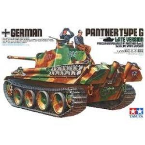 TAMIYA 35176 1/35 WW II德國.陸軍 Sd.Kfz.171 Ausf.G'黑豹'G後期生產型坦克