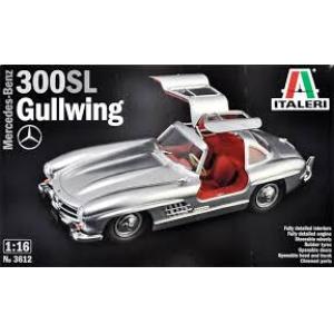 近期到貨--ITALERI 3612 1/16 賓士汽車 300SL'海鷗翼'轎跑車