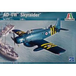 ITALERI 2757 1/48 美國.道格拉斯飛機公司 AD-4W'天襲者'早期預警機