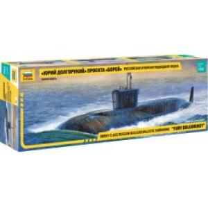 ZVEZDA 9061 1/350 俄羅斯.海軍 亞森級'尤里·多爾戈魯'核動力潛水艇