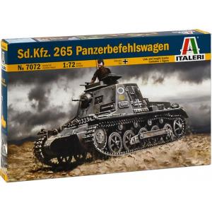 ITALERI 7072 1/72 WW II德國.陸軍 Sd.Kfz.265一號指揮坦克