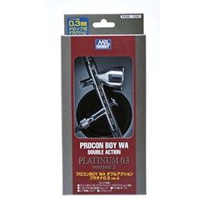 MR HOBBY PS-289 0.3mm重力式双動噴筆 0.3mm PROCON BOY WA DOUBLE ACTION PLATINUM 0.3 VER.2 SPRAY GUN