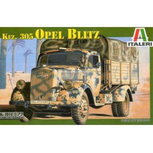 ITALERI 7014 1/72 WW II德國.陸軍 Kfz.305 歐寶汽車 軍用卡車