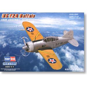 HOBBY BOSS 80290 1/72 WW II美國.陸軍 F-2A'水牛'戰鬥機