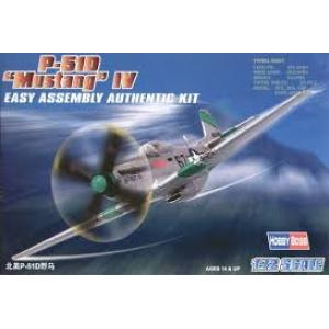 HOBBY BOSS 80230 1/72 WW II美國.陸軍 北美公司 P-51D'野馬'IV戰鬥機
